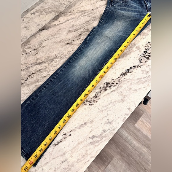 Bundle of 2 pair Wrangler and Wildflower bootcut Sz. 1x32. - Picture 12 of 14